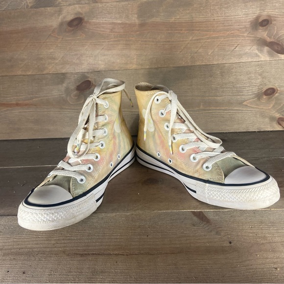 Converse all star chuck Taylor Womens size 6 shoes tie dye high top sneakers - Picture 3 of 8